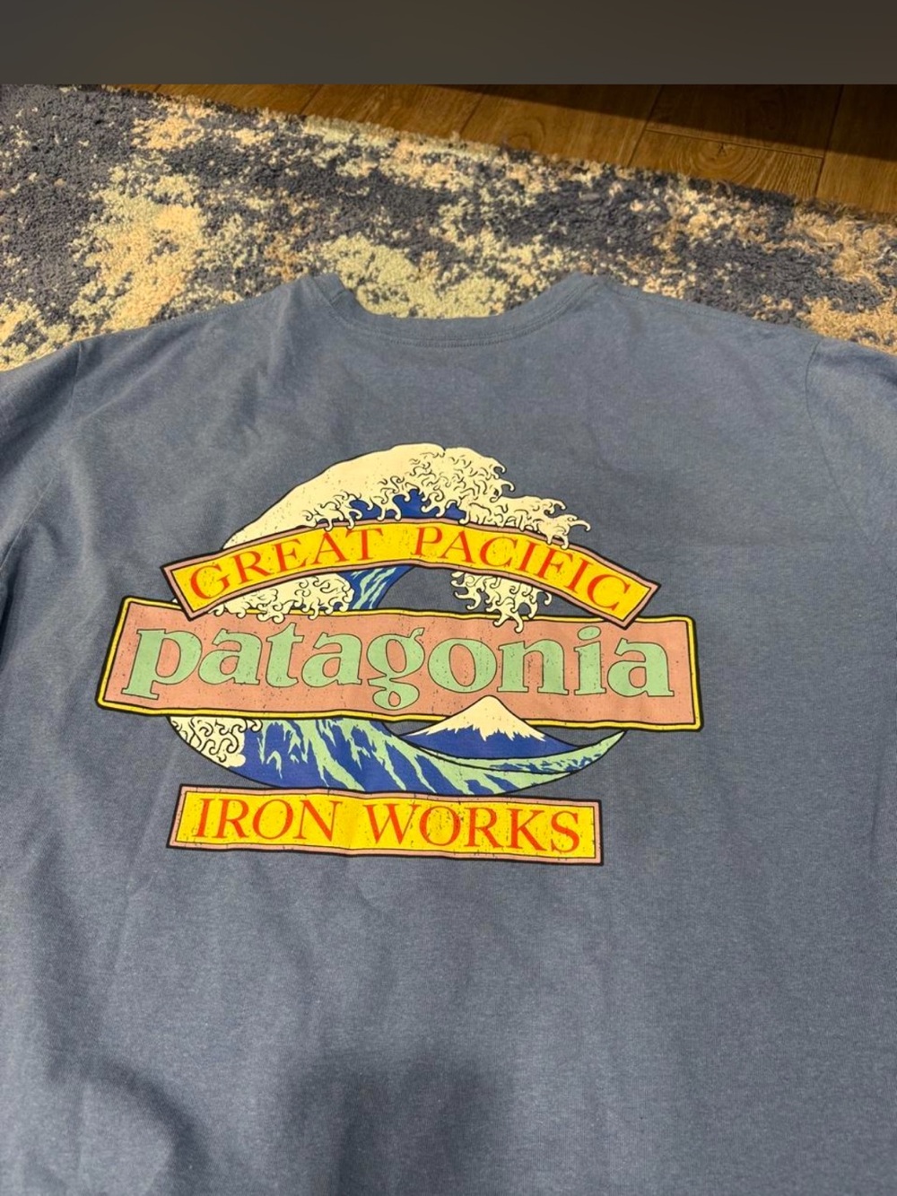 Patagonia Multicolor Graphic Short-Sleeve Tee - Blue Base